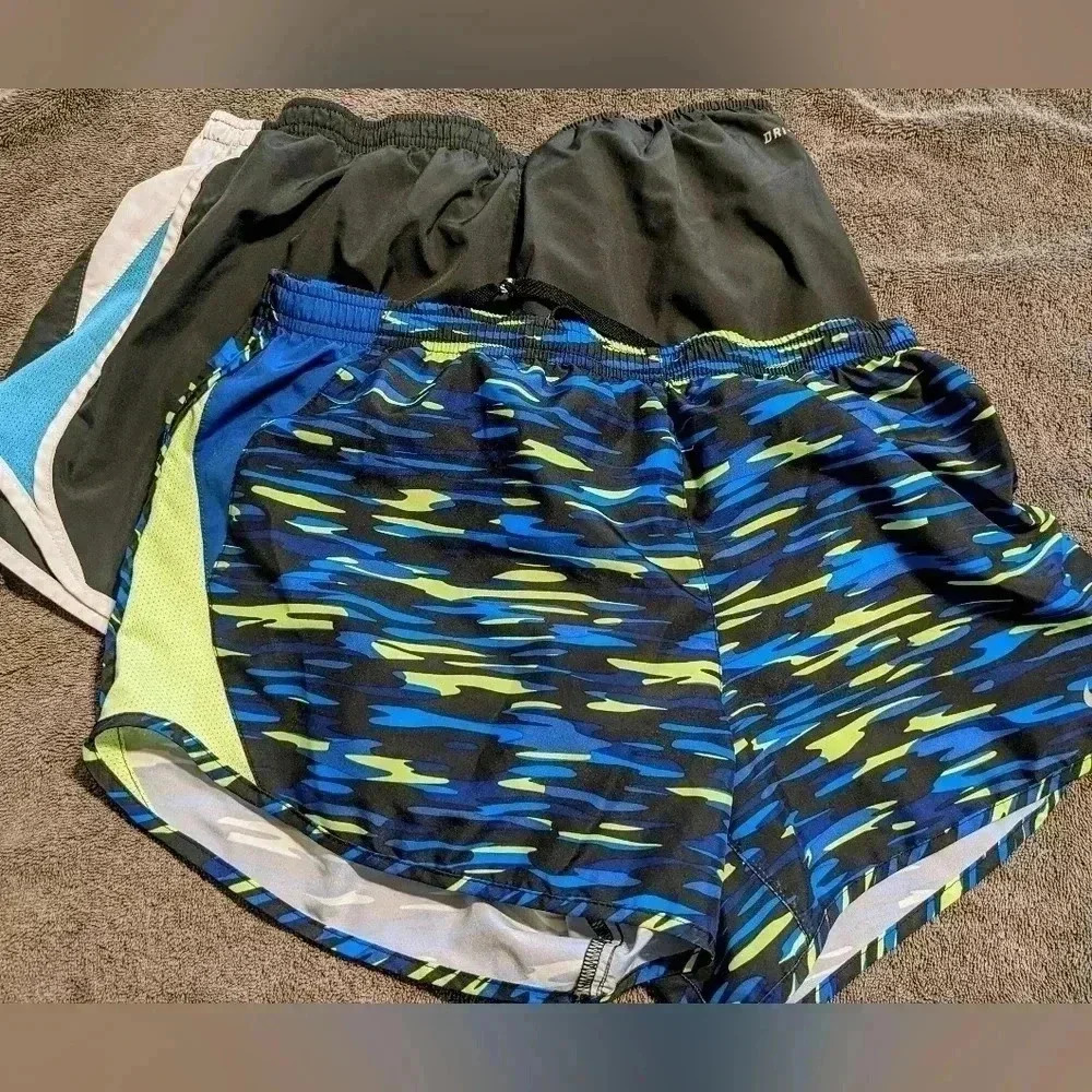 Nike Dri-Fit Running Shorts with Liner, Size Medium Lot of 2‎